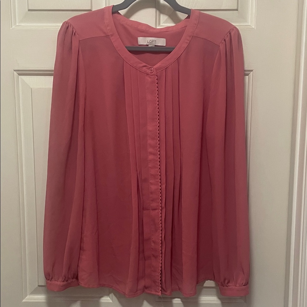 LOFT Women's Rose Blouse
